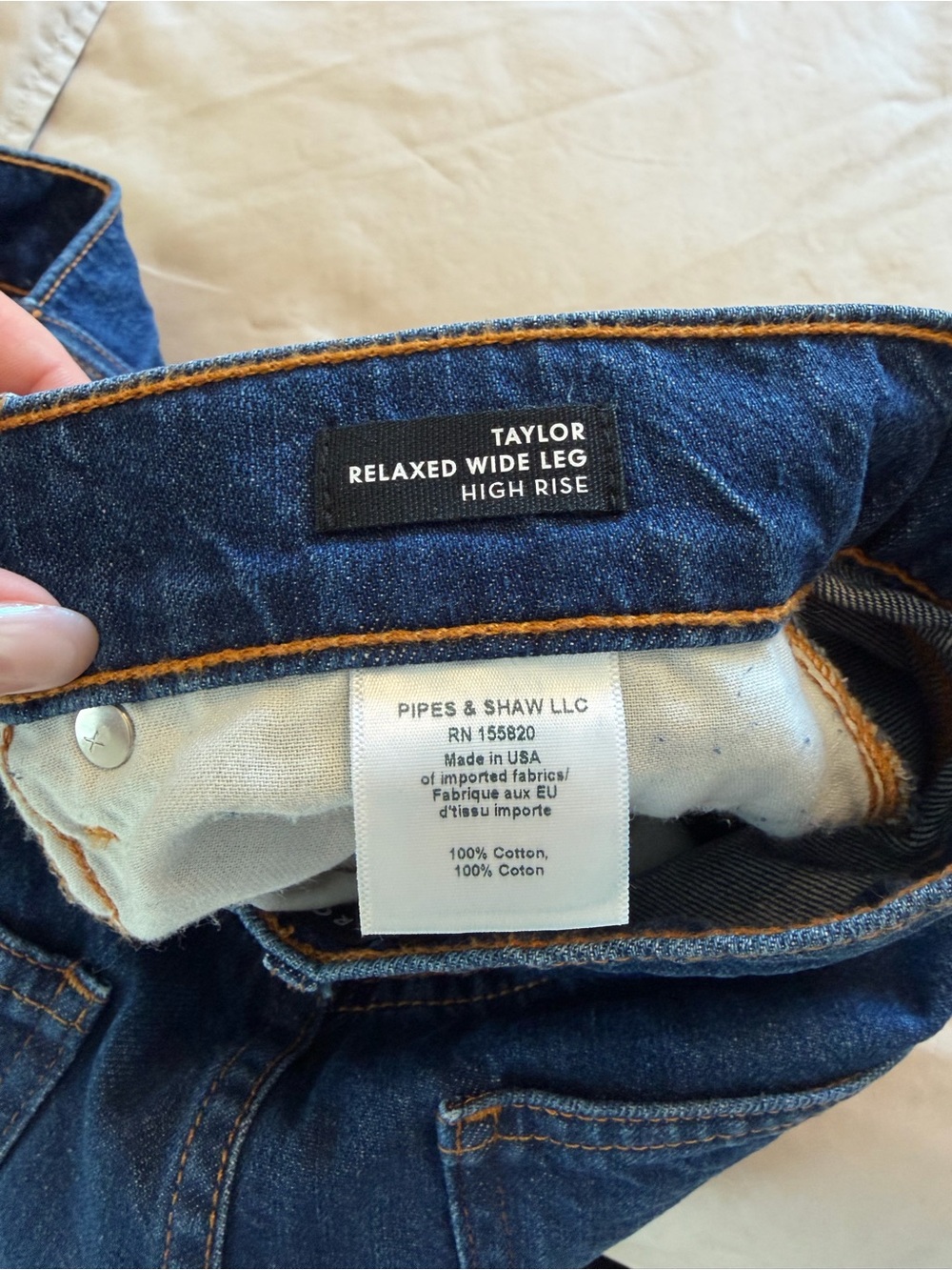 Veronica Beard Taylor Relaxed Wide Leg High Rise Jeans, 29 - Picture 6 of 11